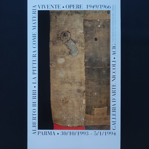 Alberto burri la pittura - la,