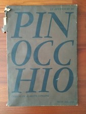 LE AVVENTURE DI PINOCCHIO COLLODI disegni di ALBERTO LONGONI MIDY 1963