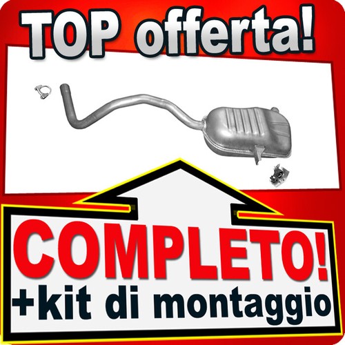 Silenziatore posteriore per - ,