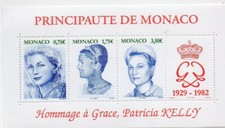 Timbre de Monaco bloc feuillet