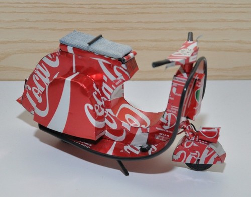 Lattina coca cola - moto, vespa