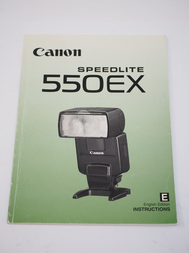 Canon speedlite 550ex flash - canon,