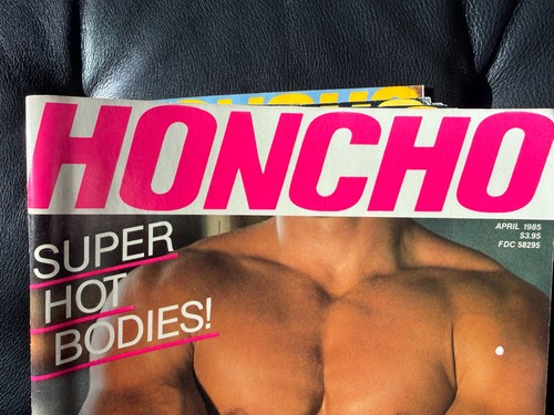 Honcho magazine vintage - honcho, 4/85