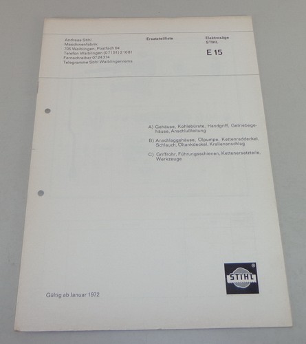 Catalogo parti motosega - catalogo,