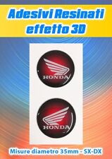 2 Adesivi HONDA Resinati