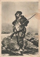 A3796) ROMA, SACRARIO DEI BERSAGLIERI. ILLUSTRATORE G. INDUNO.  VIAGGIATA.