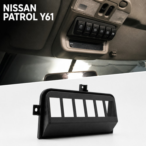 Nissan patrol y61 roof console - y61,