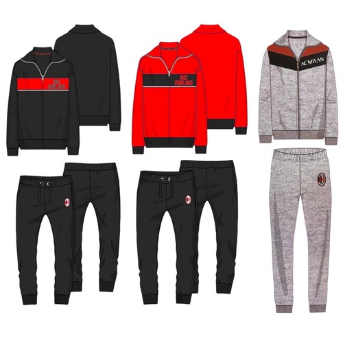 Tuta bambino ragazzo milan - tuta,