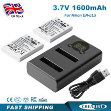 2x EN-EL5 batteria +