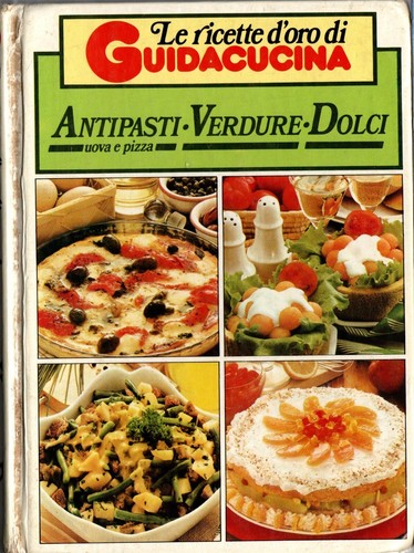 Libro antipasti verdure - libro, antipasti,