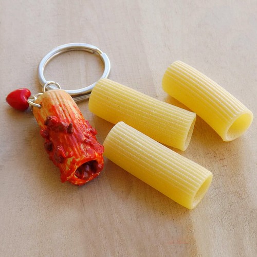 Portachiavi maccheroni pasta