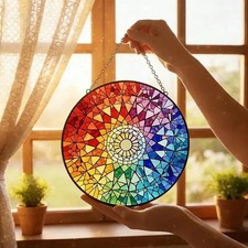 Prendisole in vetro colorato