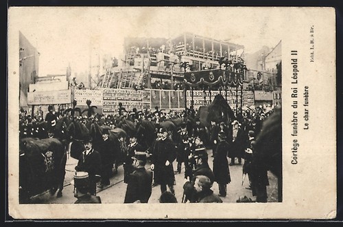 Cortege funebre roi - cortege,