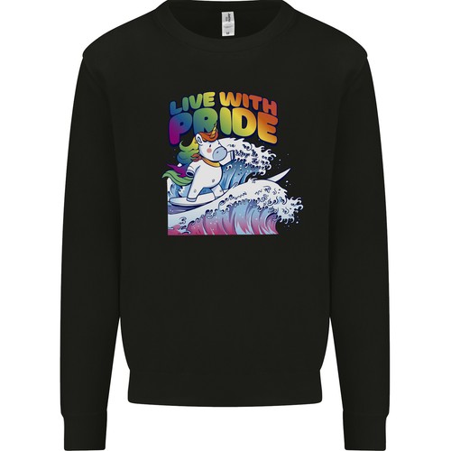 Felpa uomo con - felpa, lgbt