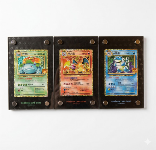 25th anniversary pokémon - 25th, trio