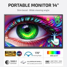 Monitor portatile Touch 14"