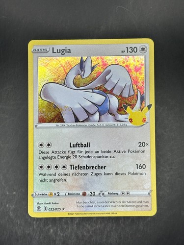 Lugia 022 025 raro - lugia,
