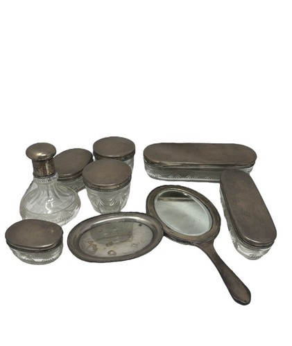 Antique silver crystal - antique,