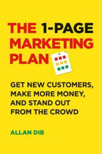 The page marketing plan get - 1-page, plan: