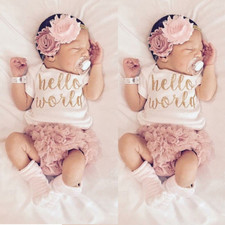 3 pezzi abiti neonato bambina