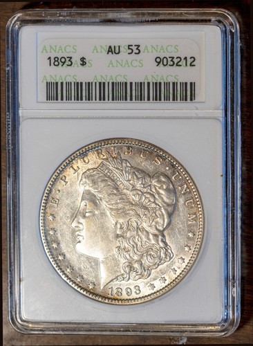 1893 argento morgan dollar - argento,