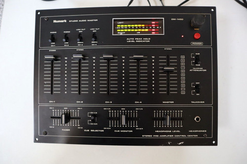 Numark 1450 studio audio - numark, dm-1450