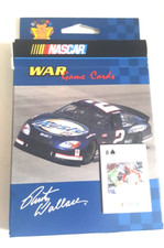 Nascar war game playing cards - game,