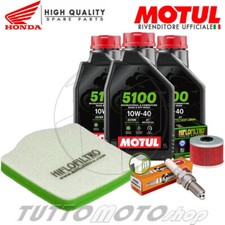 Tagliando HONDA XL 600 RM-LM 1985 1986 1987 / Kit Olio Motul 5100 Filtri Candela