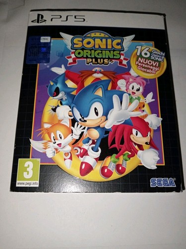 Sonic origins plus - origins, playstation
