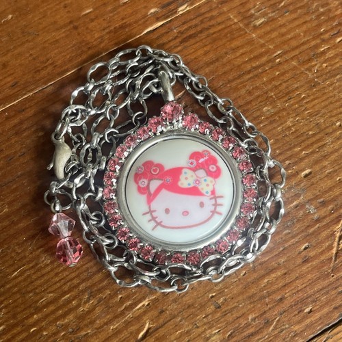 Collana testa rosa tarina - collana,