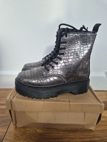 Stivali donna platform croc