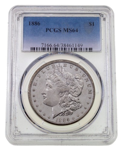 1886 dollaro d argento - $1, d'argento