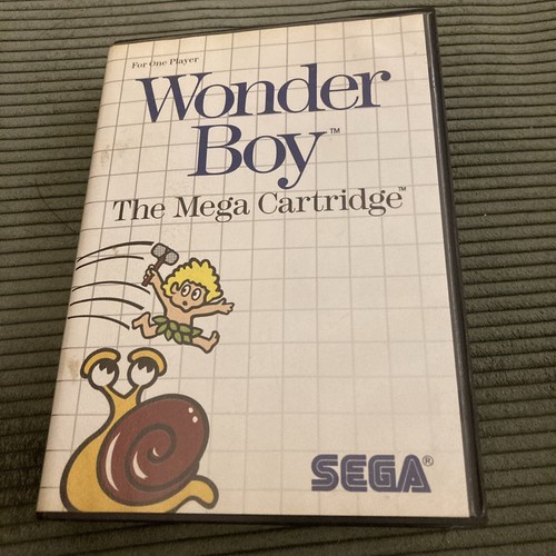 Wonder boy sega master - wonder,