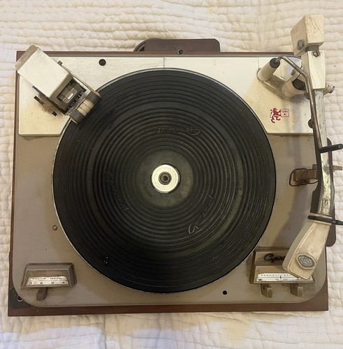 Garrard type turntable - garrard,