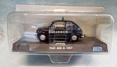 Fiat 600 carabinieri 1967 - fiat,