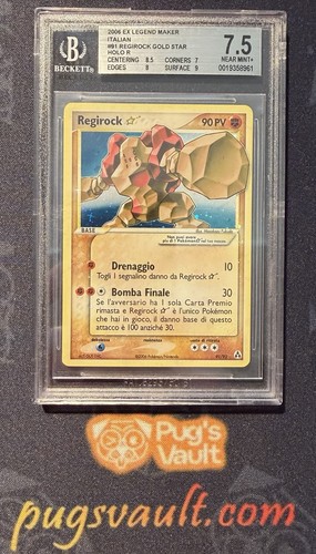 Regirock gold star italian bgs - italian,