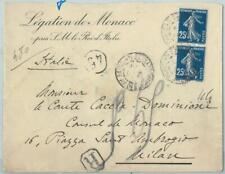 66659 - FRANCIA - Storia Postale - COPERTINA per Camillo Caccia Dominioni! 1909!!!