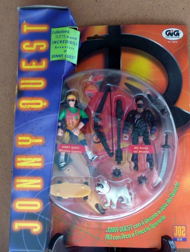 Jonny quest action figures - action,