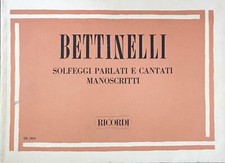 Bettinelli - Solfeggi Parlati