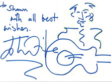 John Waite hand SIGNED