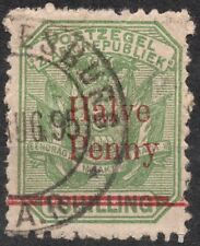 SG213 1895 1/2 d Carro TRANSVAAL con un albero - Supplementi stemma 1885