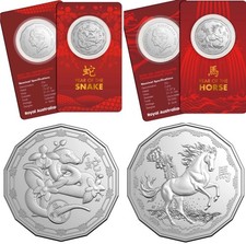 Moneta Lunar Anno del Cavallo