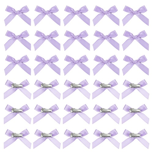 Mini hair clip bow - hair, 50