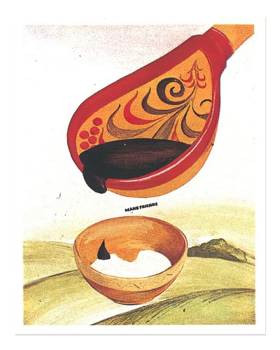 Arte parete cucina astratta - da,