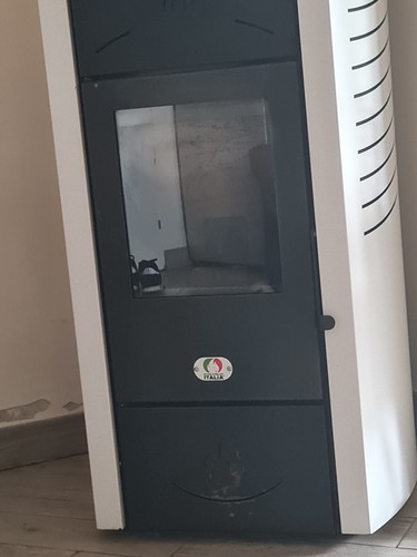 Stufa pallet come nuova - a,