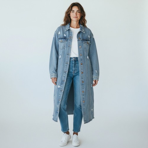Tribal jeans long - tribal, distressed