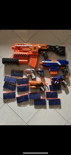 Nerf usati tutti funzionanti - nerf,
