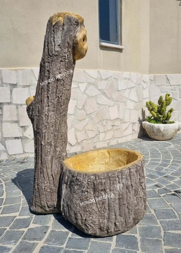 Fontana finto legno - finto, a