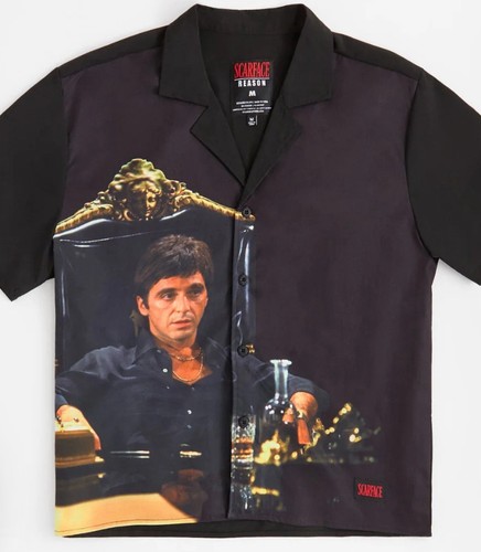 Camicia scarface reason uomo - camicia,