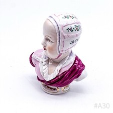Sitzendorf Porcellana Busto
